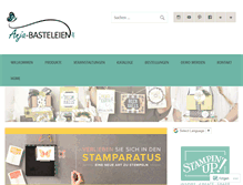 Tablet Screenshot of anja-basteleien.com